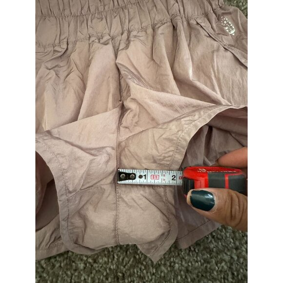 Free People MOVEMENT THE WAY HOME SHORTS Athletic Moonlight Mauve Small Lined L1 - Picture 4 of 7